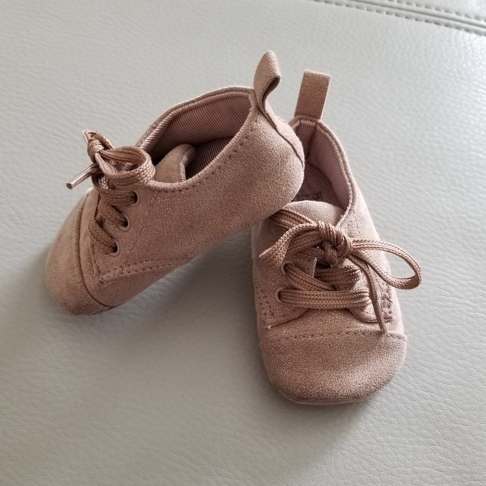CARTER'S LACE UP SHOES 0-3M